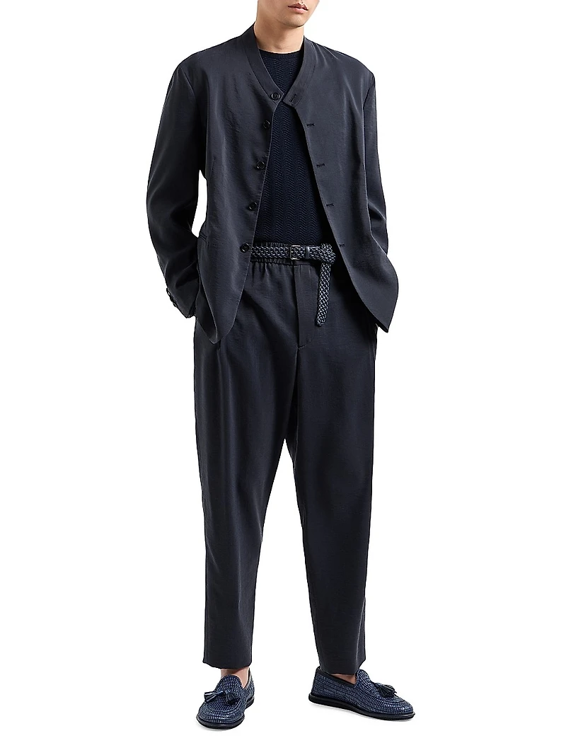 Herringbone Crewneck Sweater