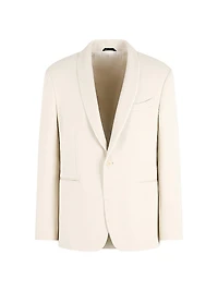 Large Weave Textured Dinner Jacket