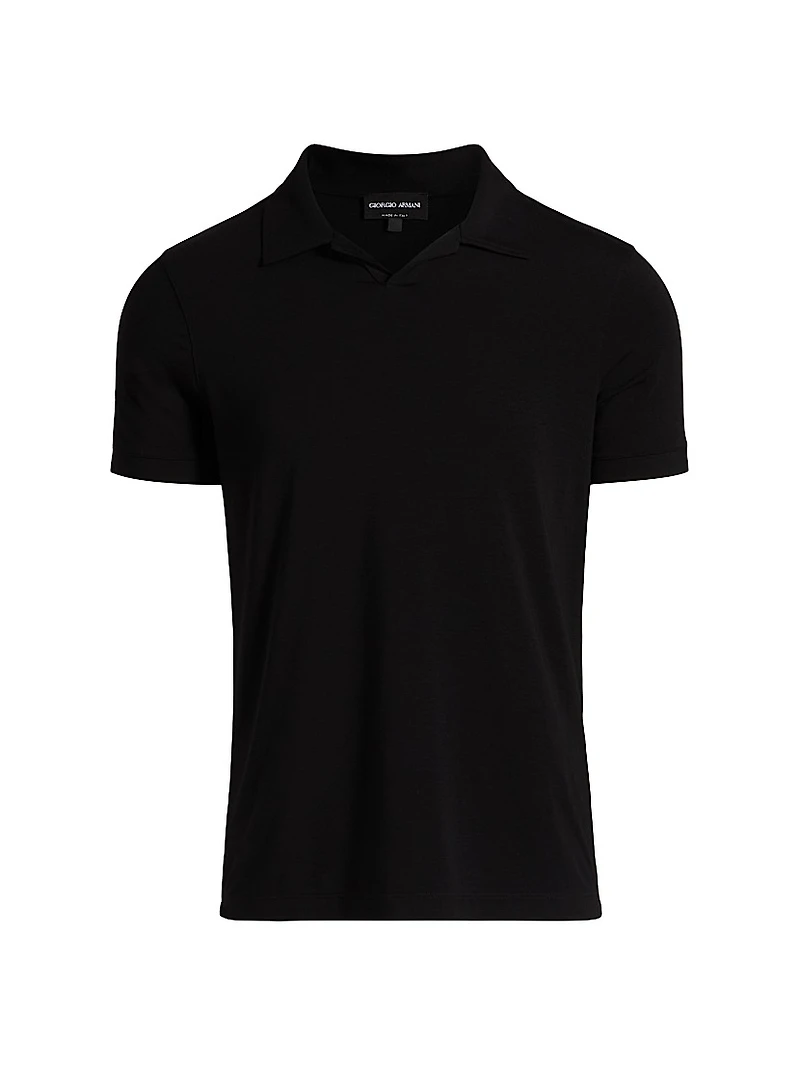 Cotton Jersey Polo Shirt