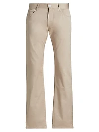 Stretch-Cotton 5-Pocket Pants