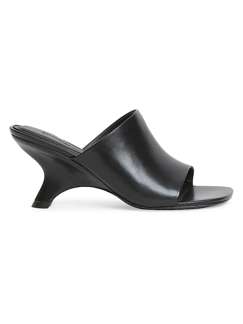 Shadow 75MM Mule Leather Sandals