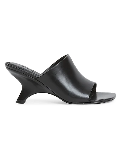 Shadow 75MM Mule Leather Sandals
