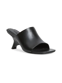 Shadow 75MM Mule Leather Sandals