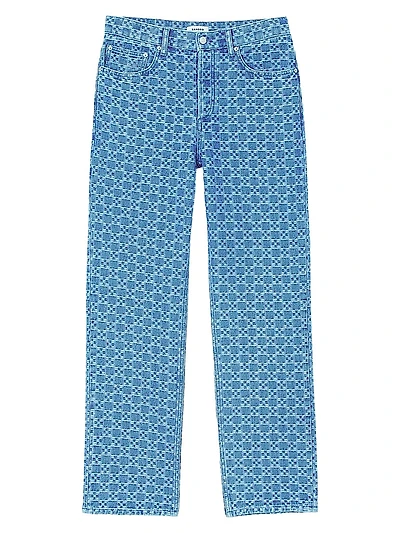 Regular-Fit Square Cross Jeans