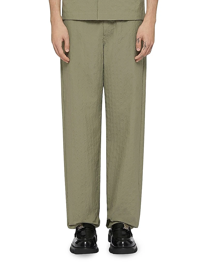 Cargo Pants Textured Monogram 72