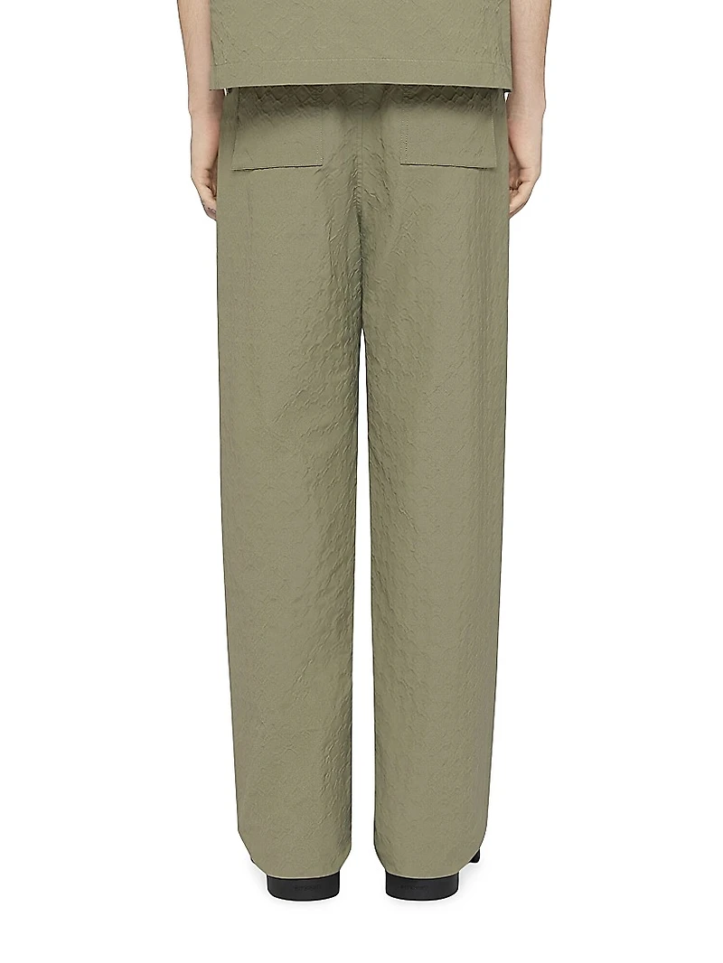 Cargo Pants Textured Monogram 72