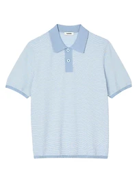Square Cross Polo Shirt