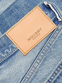 Cheswold Frayed-Hem Denim Shorts