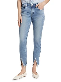 Wynwood Split-Hem Skinny Jeans