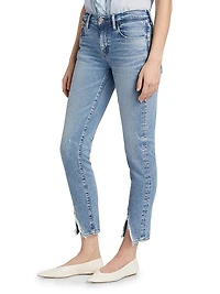 Wynwood Split-Hem Skinny Jeans