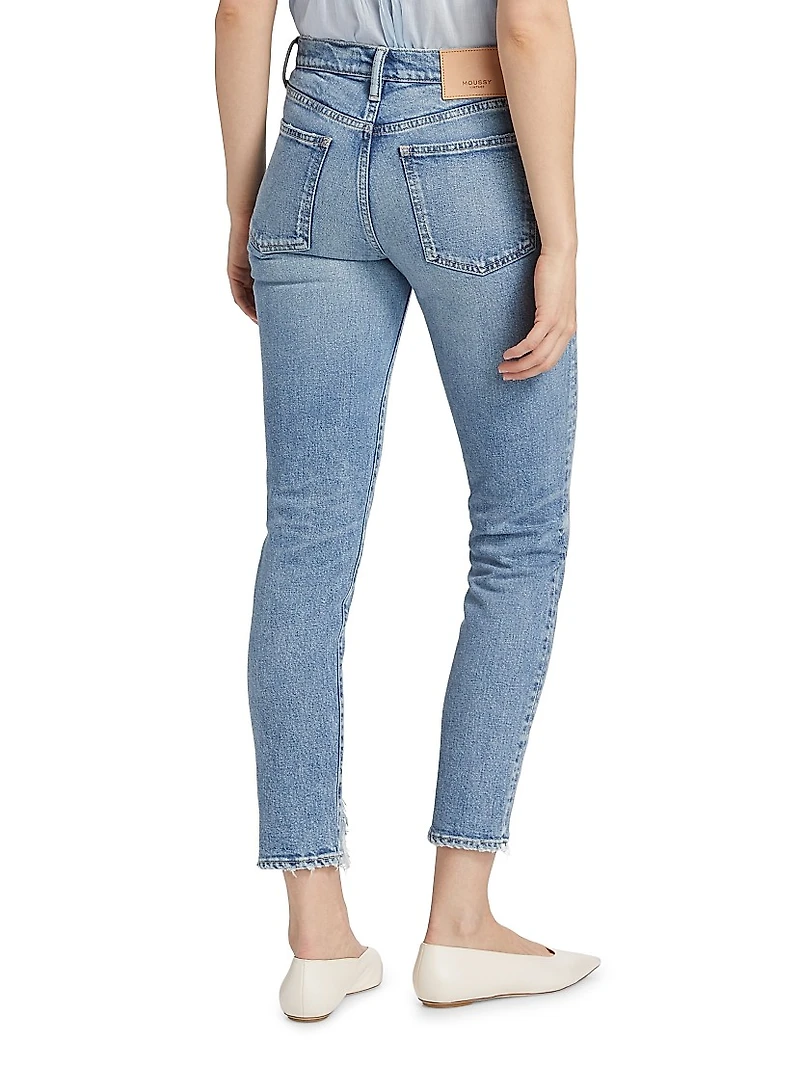 Wynwood Split-Hem Skinny Jeans