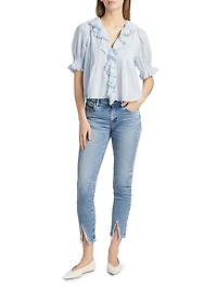 Wynwood Split-Hem Skinny Jeans