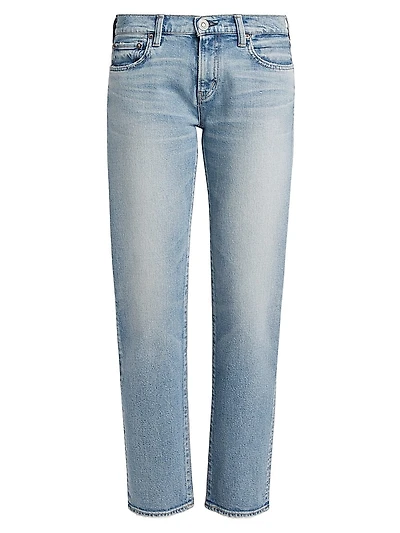 Selbyville Slim Straight Mid-Rise Jeans