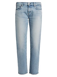 Selbyville Slim Straight Mid-Rise Jeans