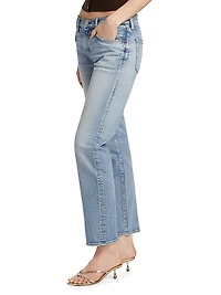 Selbyville Slim Straight Mid-Rise Jeans