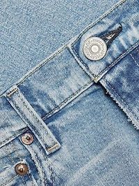 Selbyville Slim Straight Mid-Rise Jeans