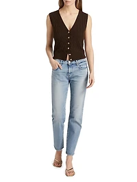 Selbyville Slim Straight Mid-Rise Jeans