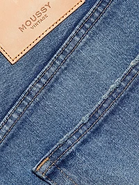 Farmington Wide Straight-Fit Crop Jeans