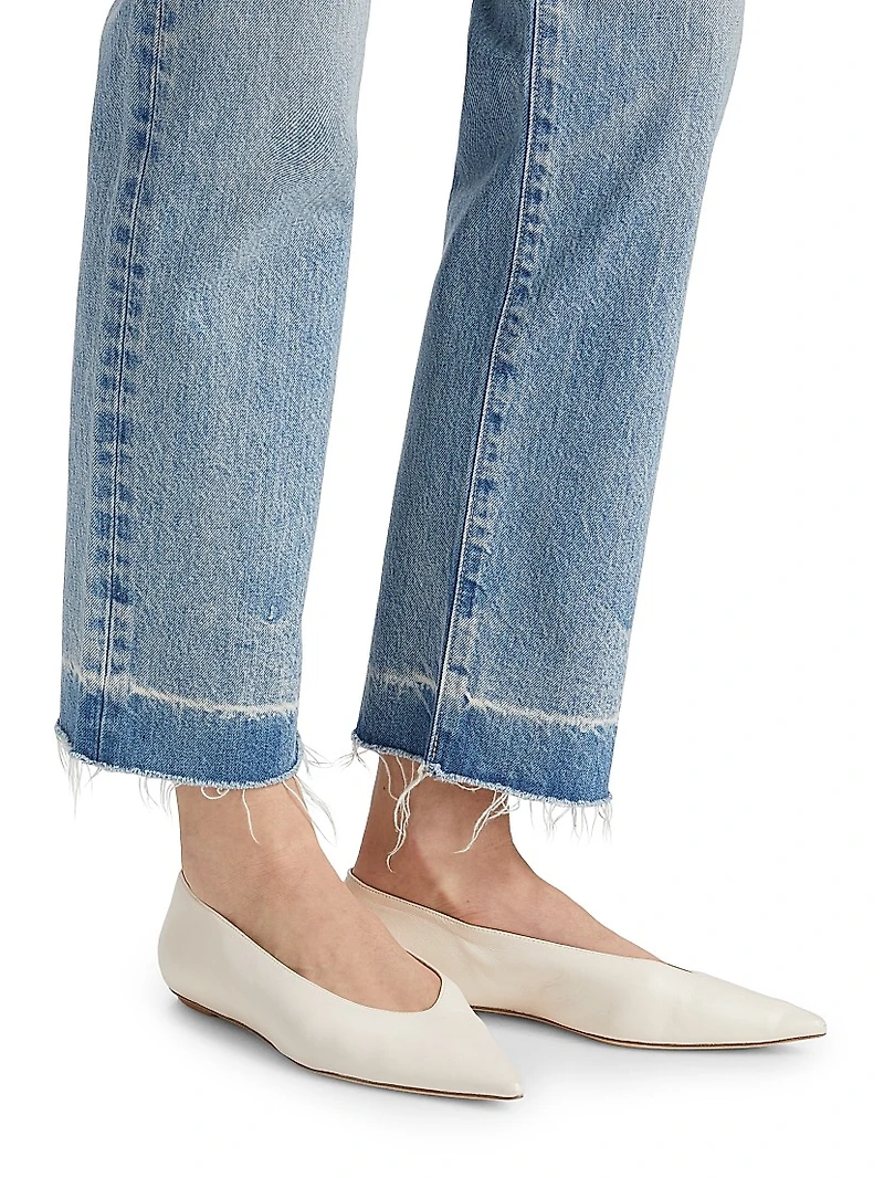 Princeton Straight Mid-Rise Jeans