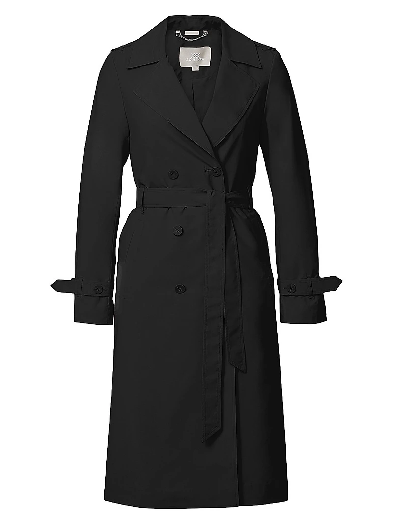Blaire Double-Breasted Trench Coat