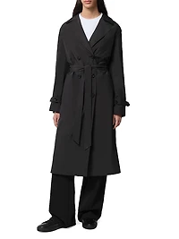 Blaire Double-Breasted Trench Coat