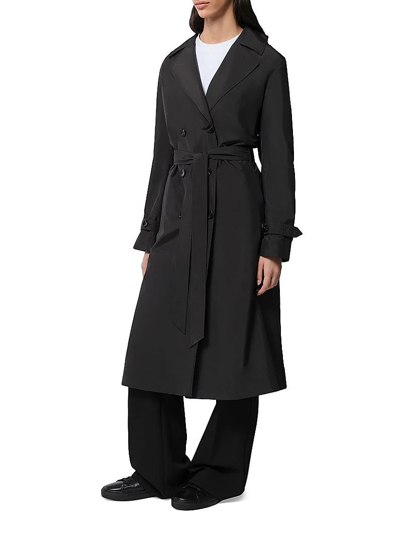 Blaire Double-Breasted Trench Coat