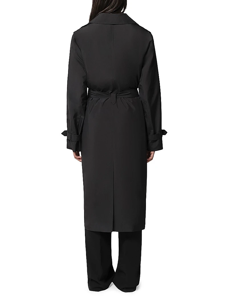 Blaire Double-Breasted Trench Coat