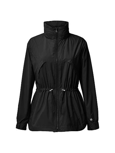 Raven Hooded Water-Repellent Jacket