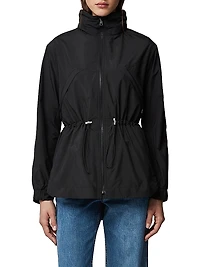 Raven Hooded Water-Repellent Jacket