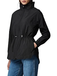 Raven Hooded Water-Repellent Jacket