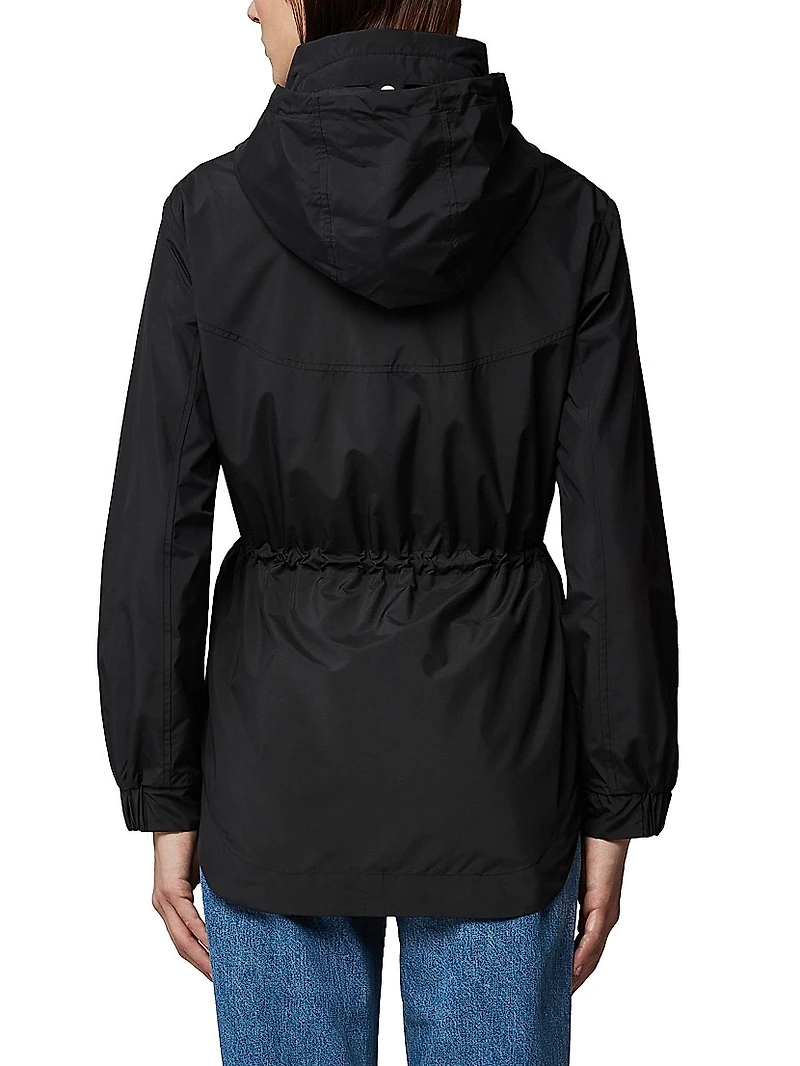 Raven Hooded Water-Repellent Jacket