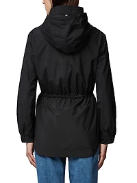 Raven Hooded Water-Repellent Jacket