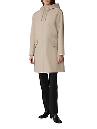 Marlowe Longline Hooded Jacket