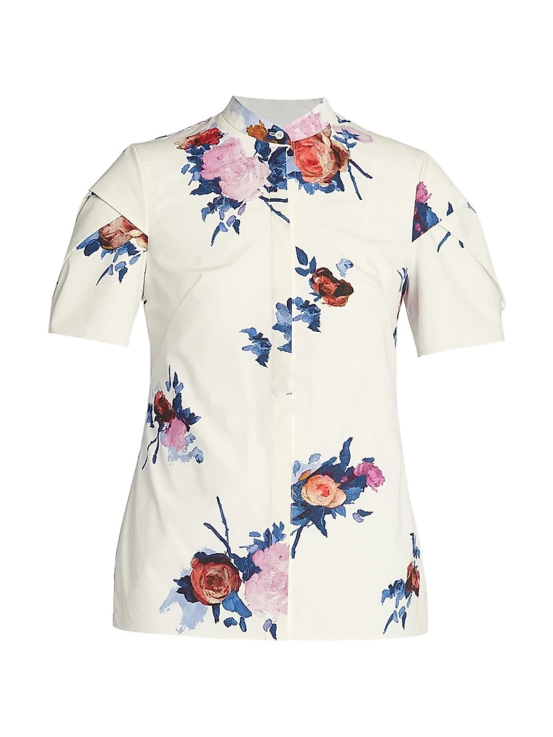 Floral Cotton Shirt