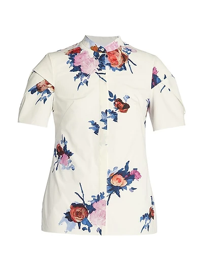 Floral Cotton Shirt