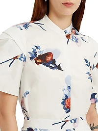 Floral Cotton Shirt