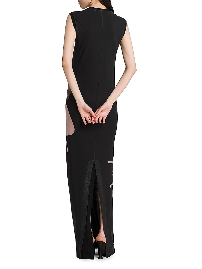 Ballerina Sleeveless Column Gown