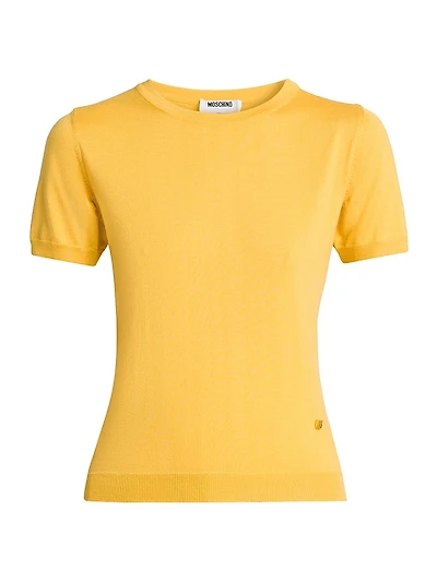 Wool-Silk T-Shirt Sweater