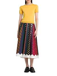 Wool-Silk T-Shirt Sweater