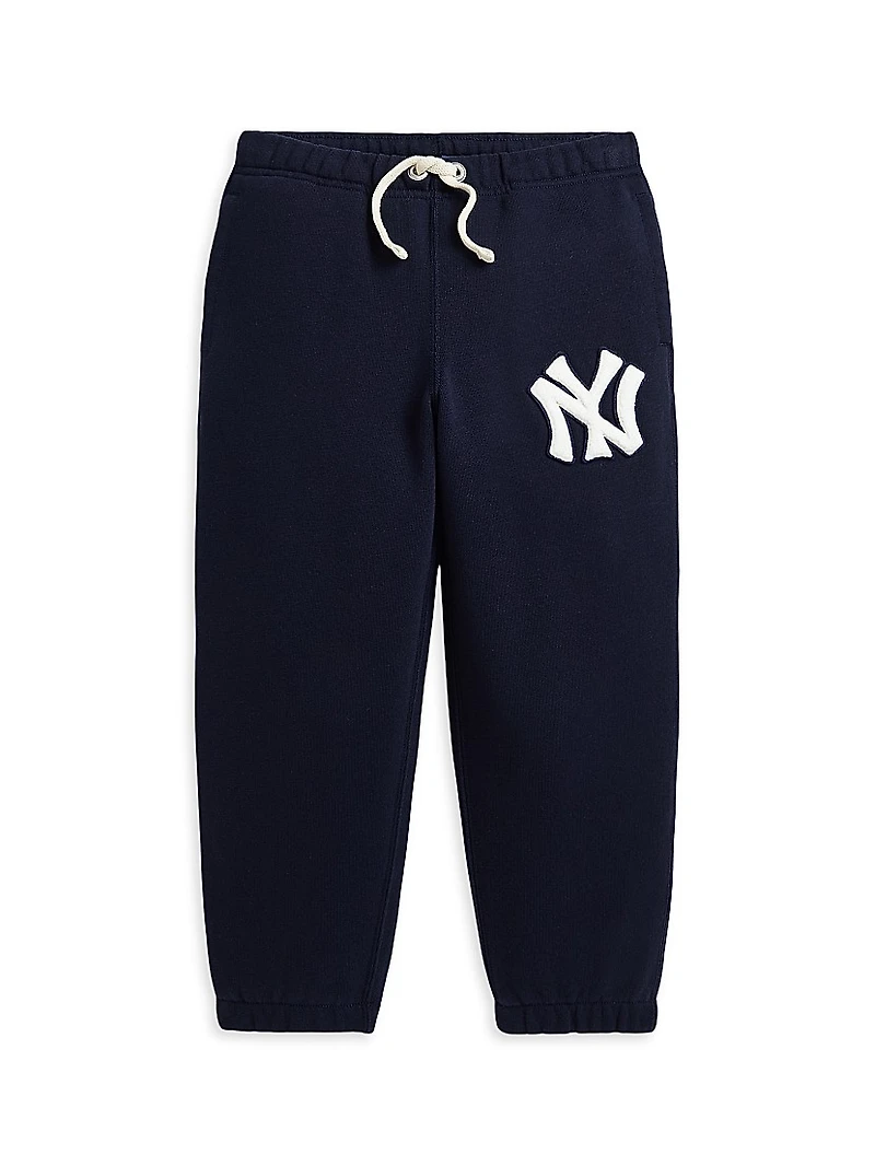 Little Boy's & MLB Yankees Logo Jogger Pants