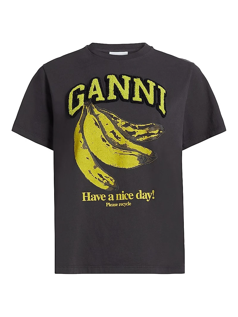 Banana Relaxed Cotton T-Shirt