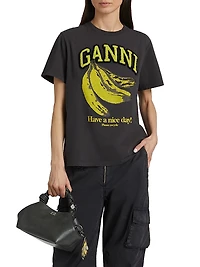 Banana Relaxed Cotton T-Shirt