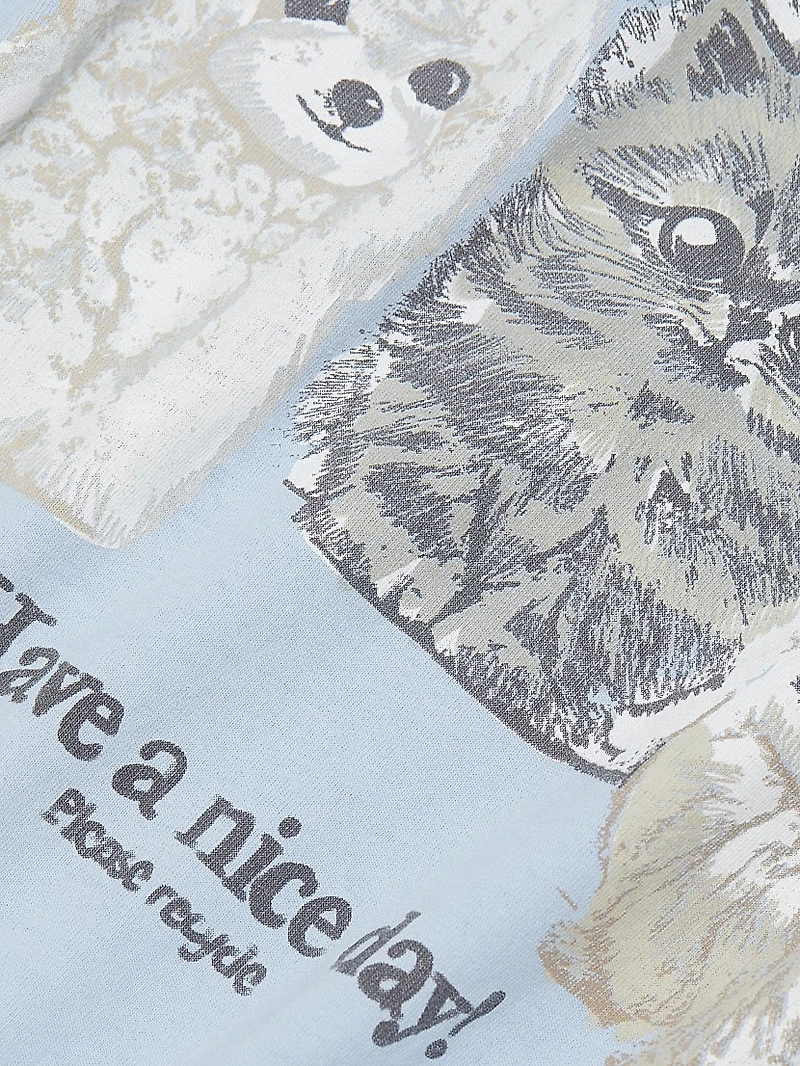 Animals Relaxed Cotton T-Shirt