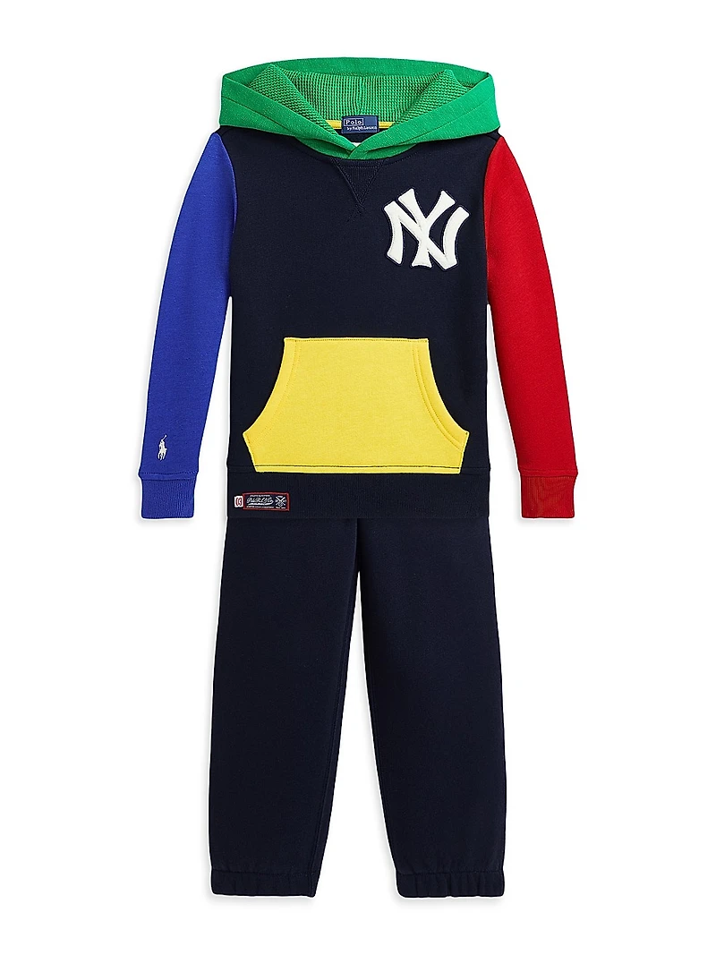 Little Boy's & MLB Yankees Colorblocked Hoodie