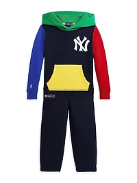 Little Boy's & MLB Yankees Colorblocked Hoodie