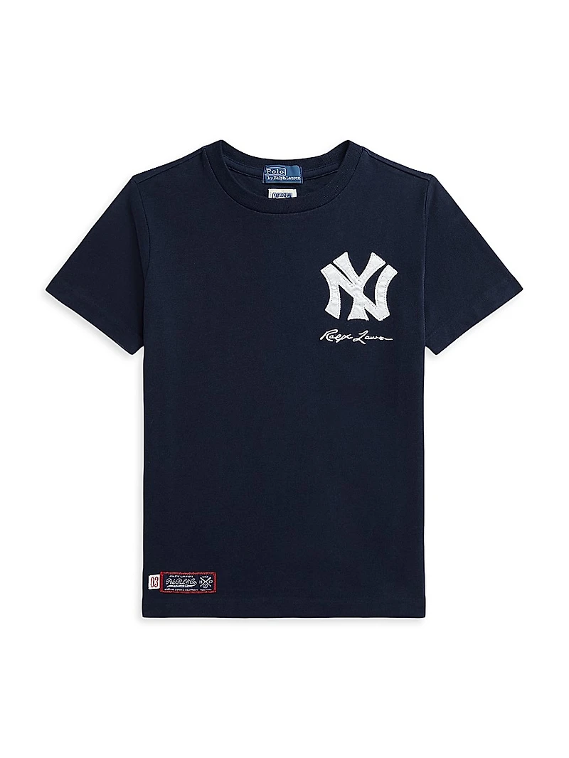 Little Boy's & MLB Yankees Logo T-Shirt