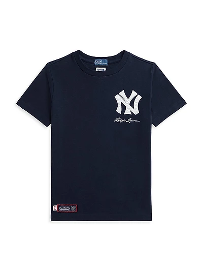 Little Boy's & MLB Yankees Logo T-Shirt
