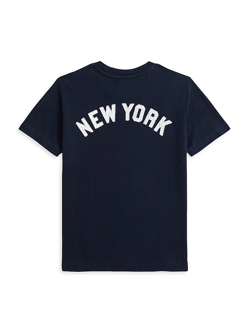 Little Boy's & MLB Yankees Logo T-Shirt