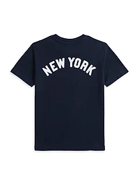 Little Boy's & MLB Yankees Logo T-Shirt