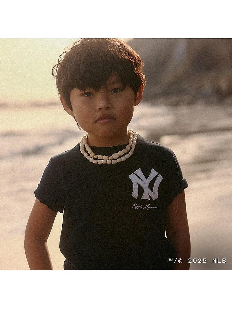 Little Boy's & MLB Yankees Logo T-Shirt